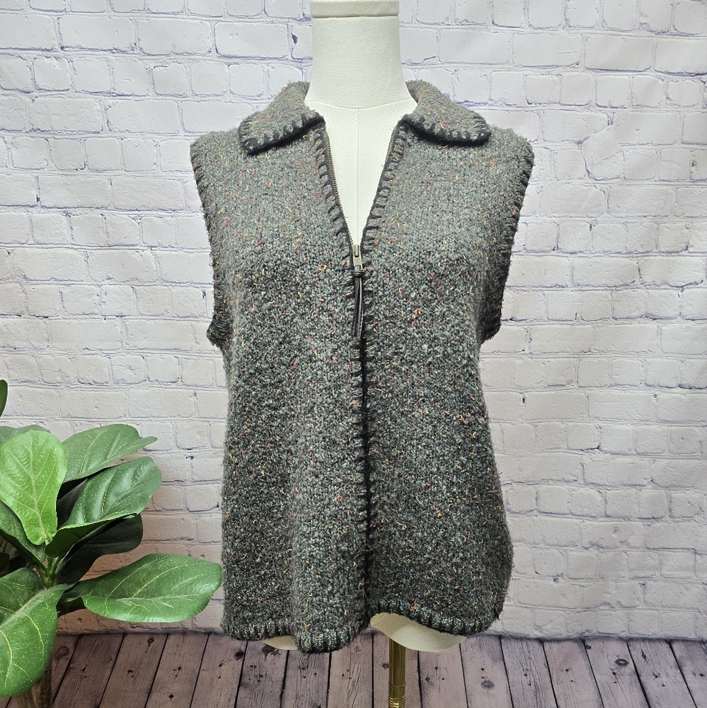 Christopher & Banks Knit Sweater Vest - M